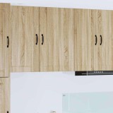 vidaXL Dulap suspendat de bucătărie Stejar Sonoma 50 x 31 x 80 cm 885037