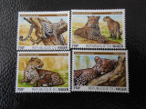 Niger -Fauna ,leoparzi-serie completa ,MNH, Nestampilat