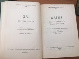 GAIUS INSTITUTIUNILE. DEFECT DE TIPARIRE:16 PAG.DIN INTRODUCERE-ALBE/TEXT INTREG