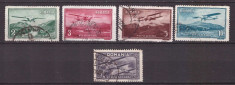 1931 - Posta Aeriana, vederi, serie stampilata foto