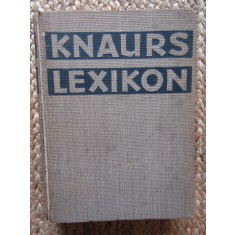 Knaurs Lexicon A-Z (1939)
