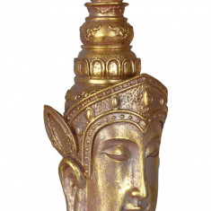 Bustul lui Buddha auriu din rasini CW623
