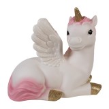 Cumpara ieftin Lampa veghe camera copii polirasina multicolora Unicorn 41x25x40 cm