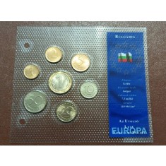 Bulgaria 1999-2002 - set monede necirculate