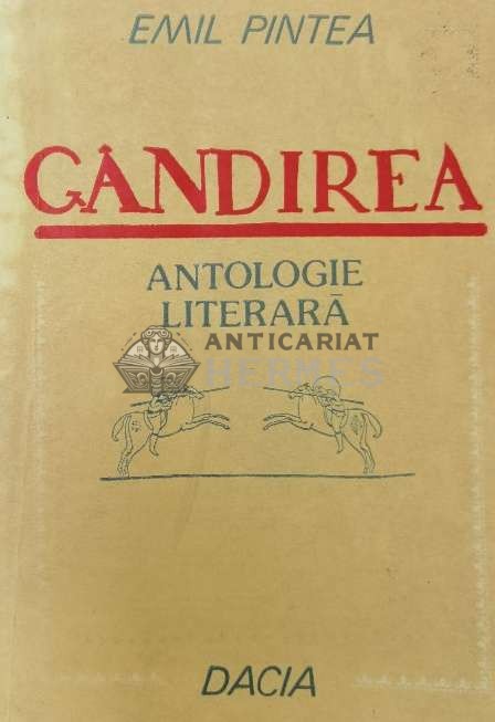 Gandirea. Antologie literara - 1992 - Emil Pintea ($V85)