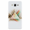 Husa silicon pentru Samsung Grand Prime, Abstract Grunge Light Triangle