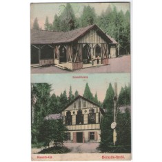1909 - Borsec-bai, vila si izvorul Kossuth (jud.Harghita)