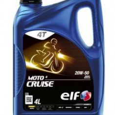 Ulei Motor 4T ELF Moto 4 Cruise 20W50 4l, API SH JASO MA-2 Mineral