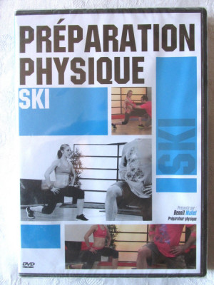 PREPARATION PHYSIQUE SKI -DVD Pregatire fizica ski. Film in limba franceza foto