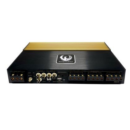 Amplificator Phoenix Gold ZQA6.8 cu DSP, 6 x 150 watts, in 2 sau 4 ohm, 6 canale CarStore Technology