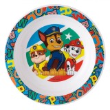 Farfurie Ad&acirc;ncă din Plastic, Paw Patrol, Diametru 20 cm, Multicolor