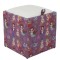 TABURET BOX - PRINT - CORP SIRENE/CAPAC IMITATIE PIELE DIVERSE CULORI - Alb 21894