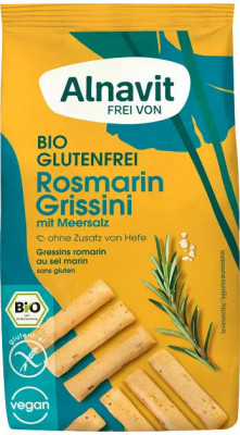 Grisine cu rozmarin fara gluten, bio, 100g Alnavit foto