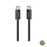 Cablu Date si Incarcare USB-C - USB-C Anker Zolo 240W 1m Negru A8060H11