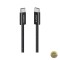 Cablu Date si Incarcare USB-C - USB-C Anker Zolo 240W 1m Negru A8060H11