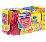 Bunch O Baloons - Set party baloons 16 baloane roz si pompa, Zuru