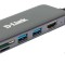 DLINK 6-IN-1 USB-C HUB DUB-2327