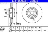 Disc frana ATE 24.0130-0243.1