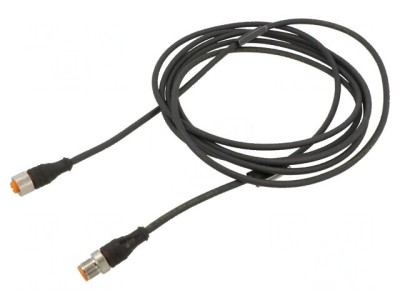 Cablu de conectare PIN: 4 3m mufă 230VAC 4A RST -25&amp;divide;80&amp;deg;C IP67 foto