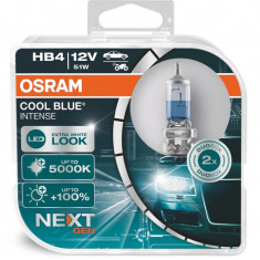 Bec Osram HB4 12V 51W P22D Cool Blue Intense NextGen Set 2 Buc 9006CBN-HCB