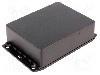 Carcasa ABS, 94mmx121mmx38mm, IP54, HAMMOND - 1591XXGFLBK