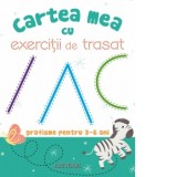 Cartea mea cu exercitii de trasat. Grafisme pentru 3-6 ani. Varsta 3+