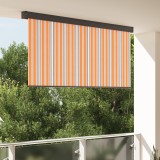 vidaXL Jaluzea Rulou de Exterior Dungi Galben și albastru 220 x 250 cm