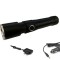 Lanterna cu LED 3W cu incarcator auto si incarcator priza