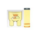Ciorapi Bumbac Copii Tip-Top, Model 202 - Galben, 62-74 (12)