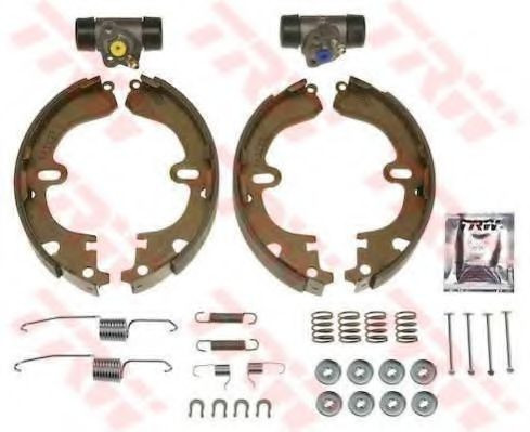 Set saboti frana TOYOTA COROLLA Liftback (E11) (1997 - 2002) TRW BK1906