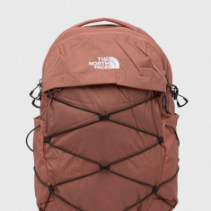 The North Face rucsac Borealis femei, culoarea roz, mare, neted