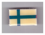 Insigna steag Finlanda - Editions Atlas, cu pin, Europa