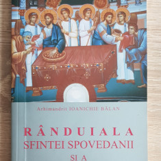 Rânduiala Sfintei Spovedanii și a Sfintei Împărtășanii - Ioanichie Bălan