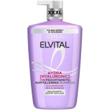 Sampon purificator L&amp;#039;Oreal Paris Elseve-Elvital Hyaluron Pure pentru scalp si radacini grase si lungimi deshidratate, 1000 ml