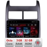 Navigatie Chevrolet Aveo 2010-2013 D-AVEO10 Octa Core cu Android Radio Bluetooth Internet GPS WIFI DSP 3+32 GB LENOVO LITE CarStore Technology