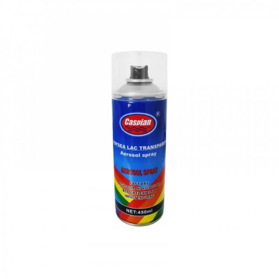 Spray vopsea lac transparent 450ml foto