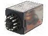 Releu electromagnetic, 12V DC, 10A, 3PDT, serie MT, TE Connectivity - 6-1393091-8