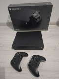 Xbox One X cu două Manete + Ventilator răcire + Varta Supercharger baterii controller