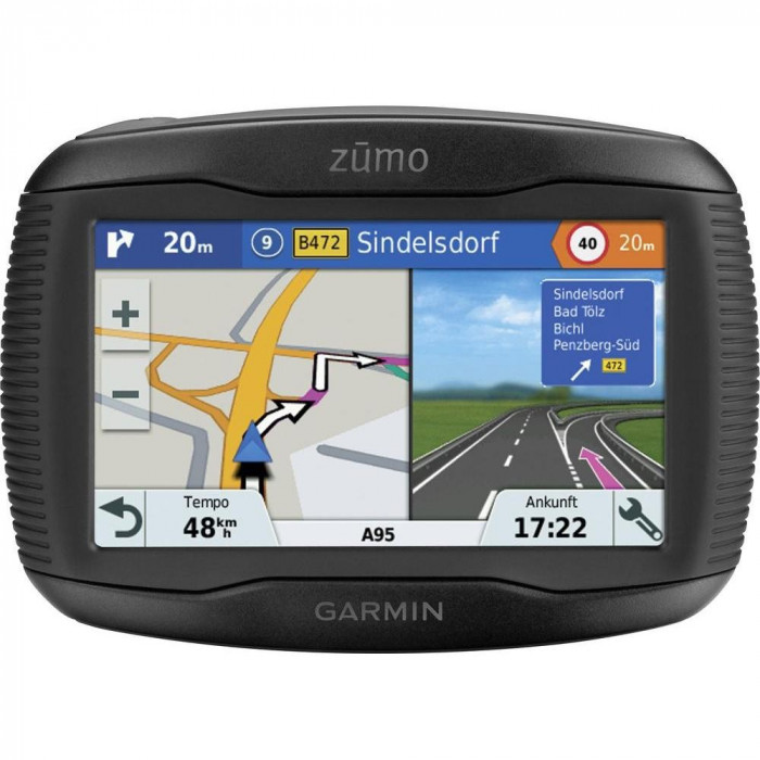 Resigilat : Sistem de navigatie GPS pt moto Garmin Z&Aring;&laquo;mo 345LM 4.3inch cu harta Eu