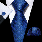 Set cravata + batista + butoni - matase - model 658