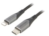 Cablu USB 2.0 Apple Lightning la USB C 1,5m Negru