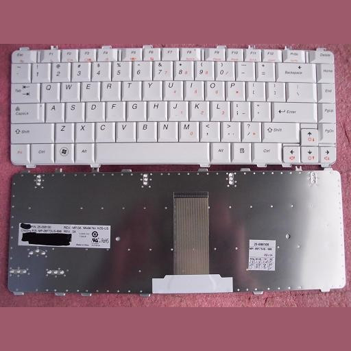 Tastatura laptop noua LENOVO Y450 Y450A Y450G Y550 Y550A WHITE
