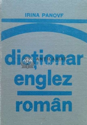 Dictionar Roman-Englez - 1976 - Irina Panovf ($A75) foto