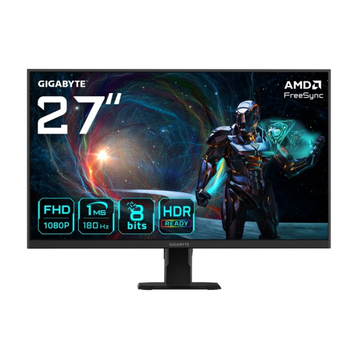 Monitor Gaming Gigabyte GS27FA, Panel Size: 27 inch, Panel Backlight/