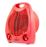 Cumpara ieftin Aeroterma electrica Zass ZFH 02 C, culoare rosu, 2 trepte de putere: 1000W 2000W - RESIGILAT