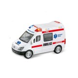 Ambulanta RC cu telecomanda si lumina Magic Toys, 27Mhz, 1/48, Multicolor