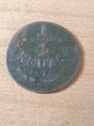 AUSTRO-HUNGARIAN 1/4 KREUZER 18 Ungaria