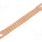 Trese bandă de &icirc;mpăm&acirc;ntare 16mm2 &Oslash;1: 9mm &Oslash;2: 9mm 120A L: 0,13m