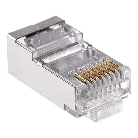 MUFA RJ45 8P8C CAT 5E ECRANATA - TEL0073