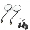 Oglinzi Scuter Electric Citycoco Harley Chopper 8mm - Set Oglinzi Retrofit Scuter/Motocicleta